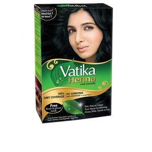 Vatika فاتيكا حنة للشعر اسود عبوة 6 كيس
