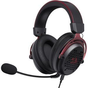 Redragon H386 Diomedes Wired Gaming Headset - 7.1 Surround Sound - 53MM Drivers - Detachable Microphone - Multi Platforms Headphone - USB-AUX 3.5mm Compatible with PC, PS4-3 & Xbox One-Series X, NS