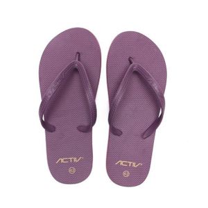 Activ Rubber Thong Slip On Slipper - Light Purple