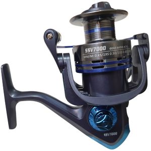 Full Metal Fishing Reel Aluminum Alloy with All Metal Foldable Swingarm  Carp Reel Right Hand and Left Hand for Freshwater and Saltwater