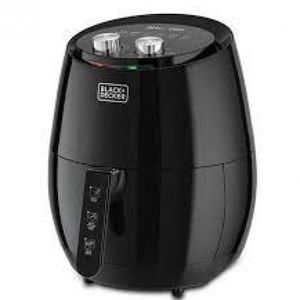 Black And Decker Aof100 Air Fryer Without Oil 12 Liter Silver - 1500 Watt