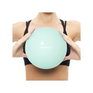كرة بيلاتس صغيرة 25 سم، تمارين كرة صغيرة للبيلاتس واليوغا وتمارين تقوية عضلات العمود الفقري والتوازن الطبيعي والثبات والتمدد - أخضر