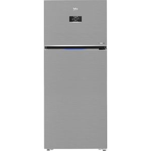 Beko NeoFrost Top Freezer Refrigerator - 411 Liters RDNE455M20XBIDS Silver