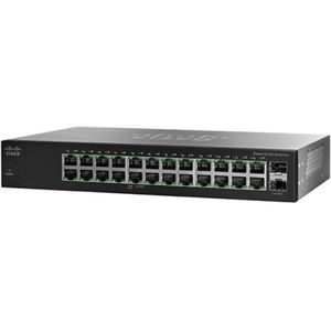 Cisco سويتش سيسكو 24 منفذ جيجابت مركب بالحامل SG112-24
