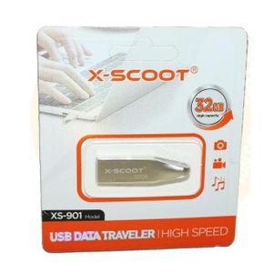 X Scoot ذاكرة فلاش معدنية عالية الجودة بسعة 32 جيجابايت - سرعة عالية