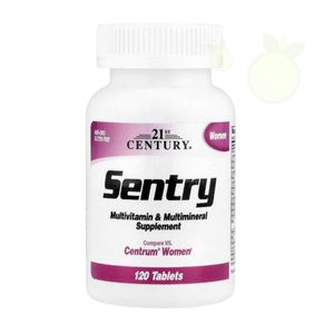 21st Century HealthCare Sentry Women, Multivitamin & Multimineral Supplement, 120 Tablets