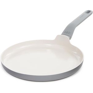 Berghoff Balance Non-stick Ceramic Omelet Pan 10", Recycled Aluminum, Non-toxic, CeraGreen Nonstick Coating, Stay-cool Handle, Induction Pan, 100% Sustainable, Healthy Cooking, Moonmist