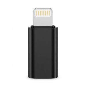 Converter Adapter from Android Type C to 8-Pin Male Connector Port - Compatible with iPhone Devices - High-Speed Sync - Single Single Piece
