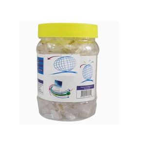 ZERO Plastic wire net cat 6 RG45 100 pcs