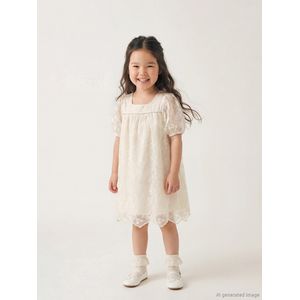 LC Waikiki Embroidered Lace Dress For Girls