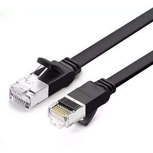 Ugreen  Cat 6 U/UTP Pure Copper Ethernet Flat Cable 5m (Black)