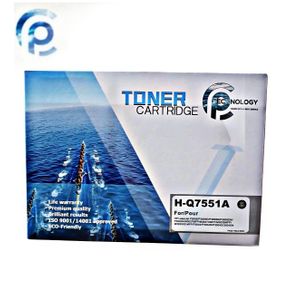 PC TECHNOLOGY تونر HP 51A Q7551A أسود لطابعات HP LaserJet P3005 M3027 M3035 جودة ممتازة