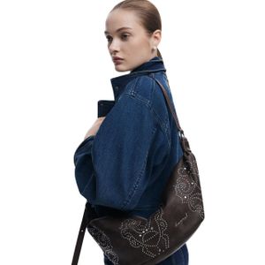 Desigual Medium faux leather studded bag