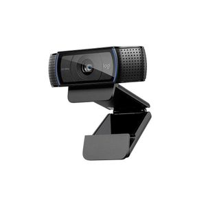 Logitech C920 Pro Stream Webcam, HD 1080p/30fps Hyperfast Streaming, Stereo Audio, light correction, Autofocus, For YouTube, Twitch, XSplit, PC/Mac/Laptop/Macbook/Tablet Black