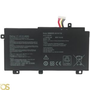 Os بطارية متوافقة مع ASUS ROG Strix (11.4v/48wh/4110mah) G531 G531GT-BI7N6 G531GT G15 G512LI G512 B31N1726- ضمان 3 أشهر
