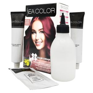 SEA COLOR Turkish Hair Color Cream - 4.65 Win Red