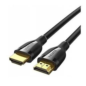 Ugreen كابل HDMI ذكر إلى HDMI - دقة 4K فائقة الوضوح، طول 1.5 متر، سرعة نقل بيانات 18 جيجابت في الثانية، مطلي بالذهب ثلاثي الأبعاد - 35173