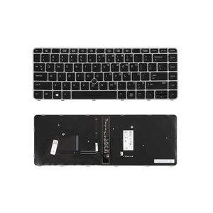 Laptop Replacement Keyboard with Pointing with Backlight Keyboard for HP 745 G3/ 745 G4 /EliteBook 840 G3/840 G4/ 836308-001 821177-001 819877-001
