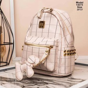 Zigzag شنطه باك باج حريمي منسقه من الداخل