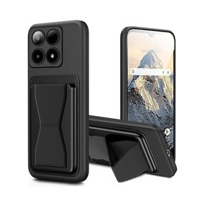 جراب هاتف Honor X6B مع حامل، وحامل مغناطيسي للسيارة، وحامل بطاقات، وحزام للمعصم