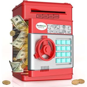 Kids Safe-Shaped Money Box - Kids Safe Money Box - Children's Money Box Shaped Like a Safe
