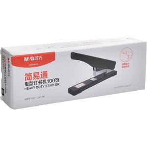 M&G Chenguang Heavy Duty Stapler, Robust Document Binding, 100 Sheets, Durable Metal ABS916CK 