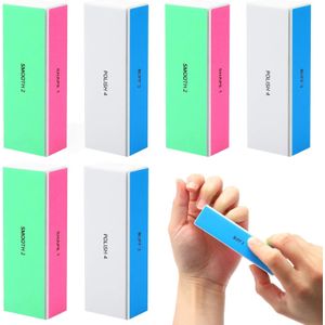 DAWRIS 6 Pcs Nail Buffing Block 4 Way Nail Buffer Block Professional Nail Files and Buffer Manicure Essential Tool for Home or Salon Use, Treatment Sanding File for Shaping Styling Smoothing Polishing