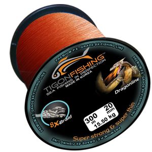 Tigon Braided Fishing Line Tigon Korea 300 M Size 35 White @ Best