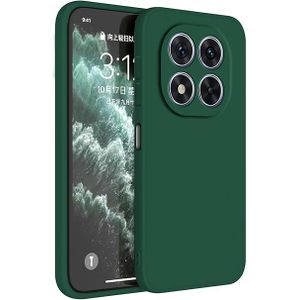  Case for Redmi Note 15 4G (6.77 Inches) Case Cover, TPU Silicone Skin Protective Case – Dark Green