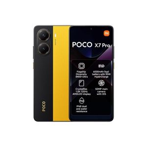 XIAOMI بوكو X7 برو ثنائي الشريحة أصفر 12 جيجابايت رام 512 جيجابايت 5G - النسخة العالمية