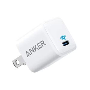Anker PowerPort III Nano 20W USB-C Adapter Wall Charger PIQ3 - A2633 White