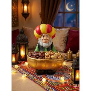 فوانيس رمضان، وهي عبارة عن سلة صغيرة لحمل المكسرات أو الحلويات، مصنوعة يدوياً في مصر - متعددة الألوان، وتستخدم في المناسبات الخاصة والزينة، مما يخلق مظهراً مبهجاً وأنيقاً لحمل المكسرات والتمور.