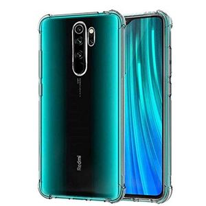 جراب سيليكون TPU مضاد للصدمات لهاتف شاومي ريدمي 9 شفاف