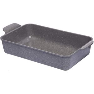 Neoflam granite Rectangle Oven Dish, Medium - Gray