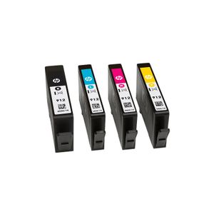 HP 912 CMYb Ink Cartridge Multipack -  4 Colour