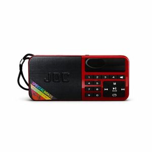 Joc راديو محمول H799BT بتقنية البلوتوث ومشغل رقمي بصوت بيس قوي، تصميم أنيق وأداء صوتي مذهل، مثالي للاستماع للموسيقى والراديو في أي مكان ؛ USB ؛ مدخل كارت ميمورى