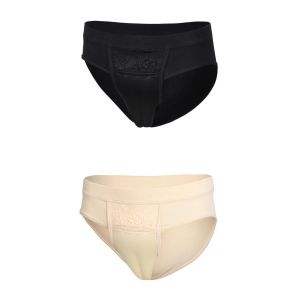 Generic Sissy Men Crossdress Hiding Gaff Panties Cotton Breathable M Black  @ Best Price Online