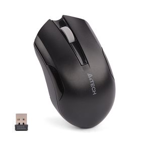 A4tech G3-200NS Silent Wireless Mouse - Black