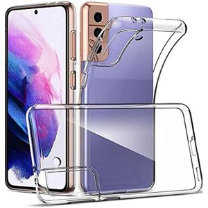 جراب متوافق مع سامسونج S21 بلس / S30 بلس، جراب شفاف من مادة TPU الناعمة، مصنوع من السيليكون المرن المقاوم للخدش، جراب شفاف من مادة TPU