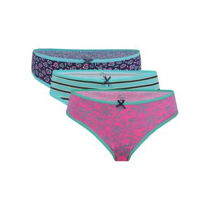 Donnatella Donatella Pack of 3 Printed Cotton Bikini Panties Underwear for Women