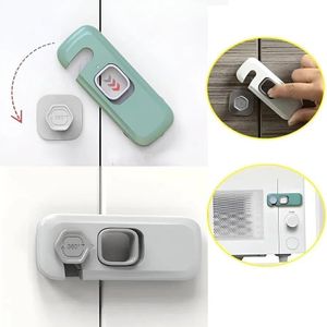 Child safety lock - Easy-to-use and install latch for cabinets and drawers, a lock for parents' peace of mind.