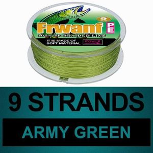 Generic Hercules Braided Fishing Line 8 Strands Green 10000m 500m