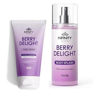 Infinity انفينيتى بادي اسبلاش بيري + هاند كريم 150 ملي