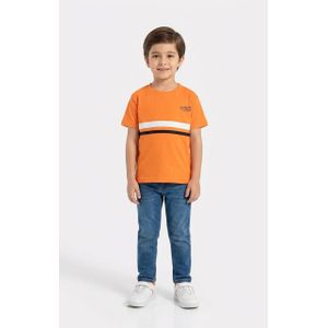 Bebo Boys' printed t-shirt_Orange