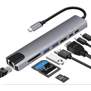 محول من النوع C إلى HDTV 8 في 1