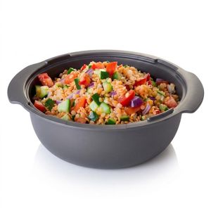 Tupperware Ultra Pro Cooking Round Pot 1.5 L Black