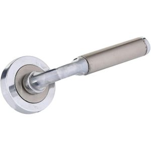 Comex Marina Round Room Door Handle - 2 Pieces, Nickel R730178