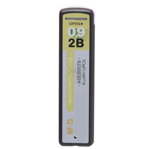 M&G Mechanical Pencil Leads, 2B 0.9Mm - NO: Asl 60078