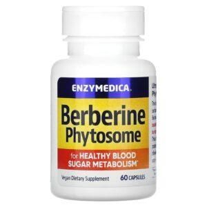 Support Berberine Phytosome Enzymedica Capsules – Healthy Blood Sugar
