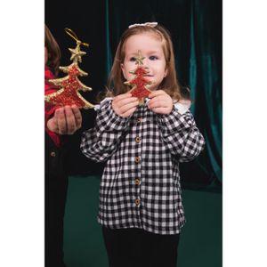 Defacto Baby Girl Checked Flannel Long Sleeve Shirt